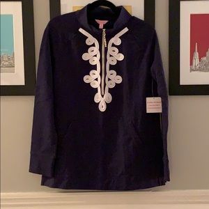 Amazing NWT Navy Lilly Skipper Tunic!